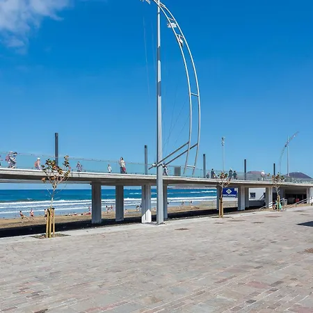 شقة Cozy Loft & Seaside Views- 1 Min Canteras *