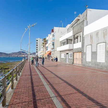 شقة Cozy Loft & Seaside Views- 1 Min Canteras